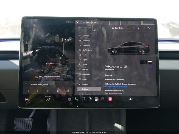 2026 TESLA MODEL 3