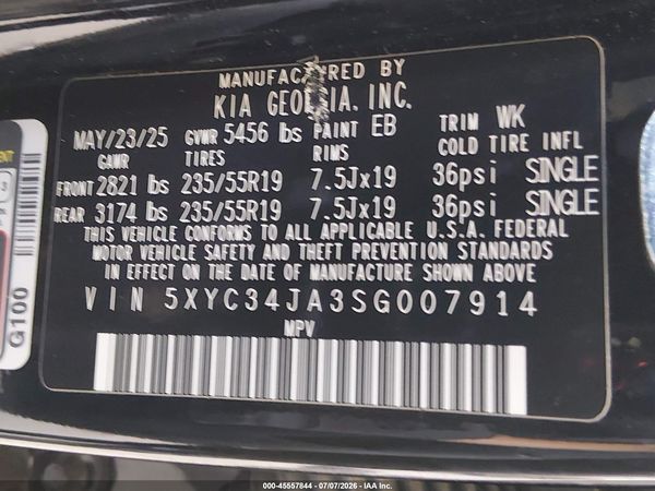 2025 KIA EV6 LIGHT LONG RANGE RWD