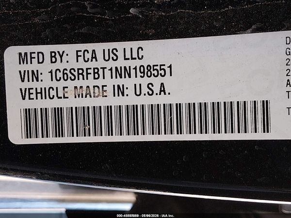 2022 RAM 1500 BIG HORN  4X4 6'4 BOX