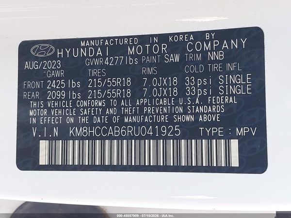 2024 HYUNDAI KONA SEL