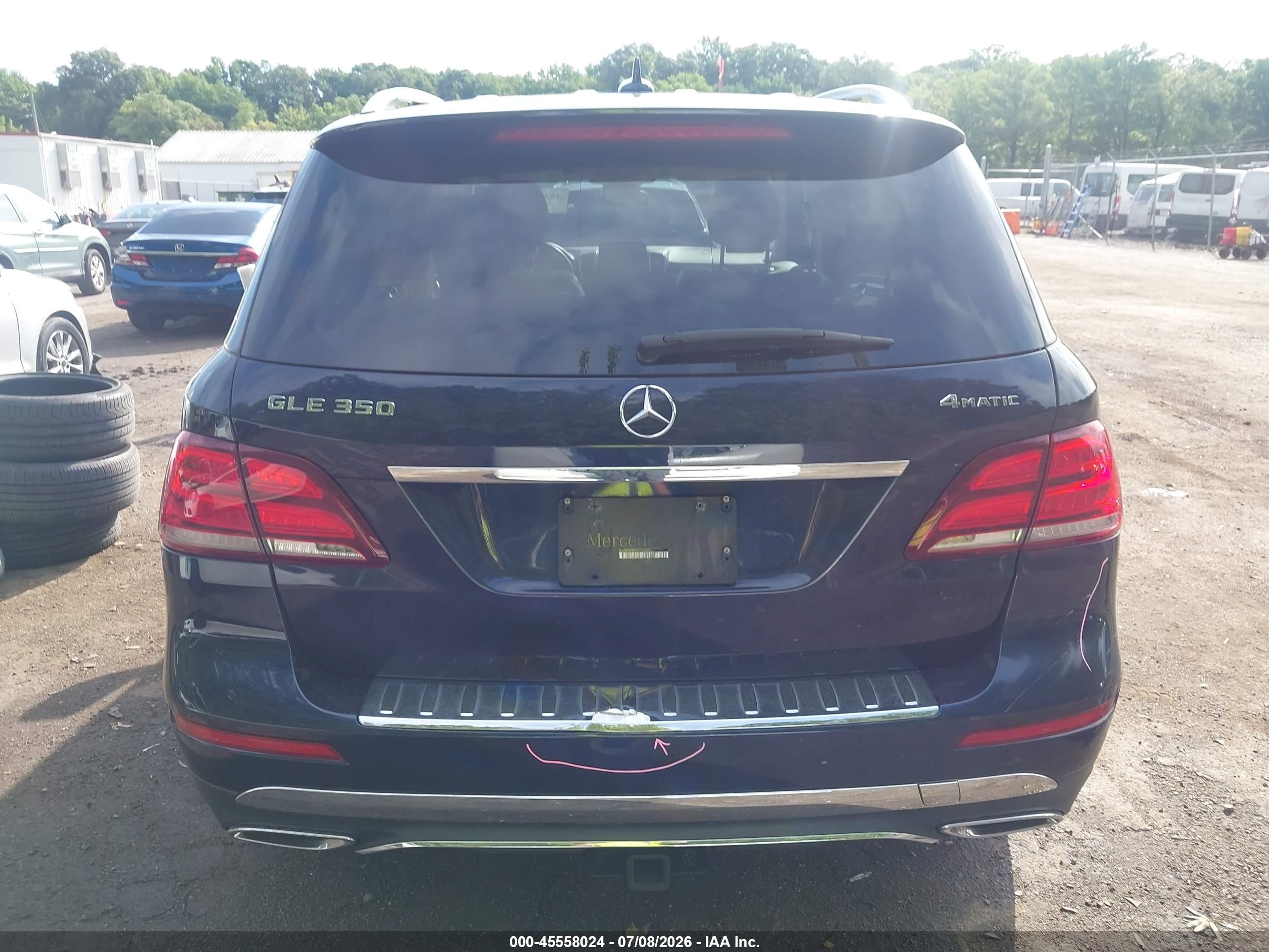 2017 MERCEDES-BENZ GLE 350 4MATIC