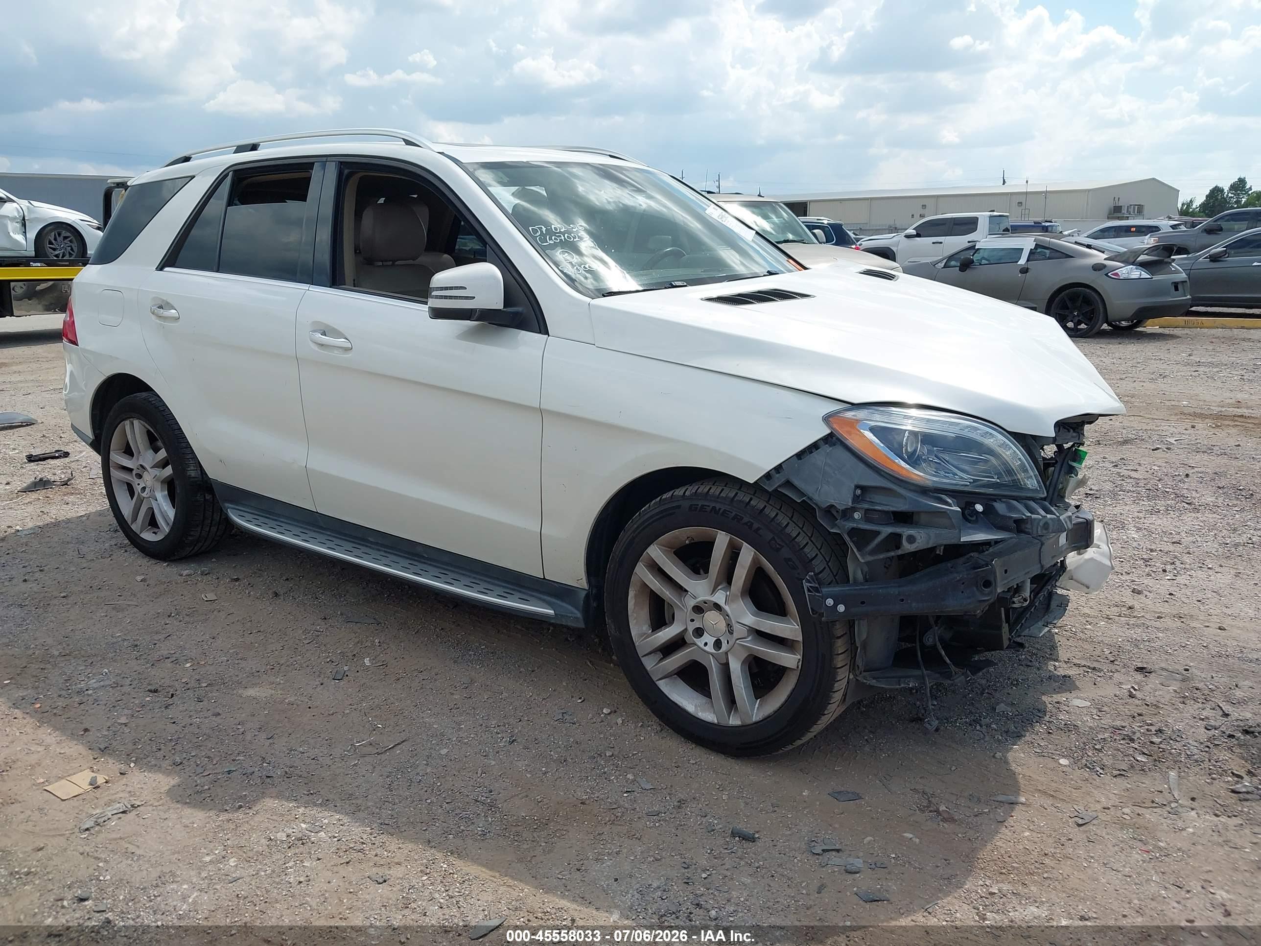2013 MERCEDES-BENZ ML 350 ML350