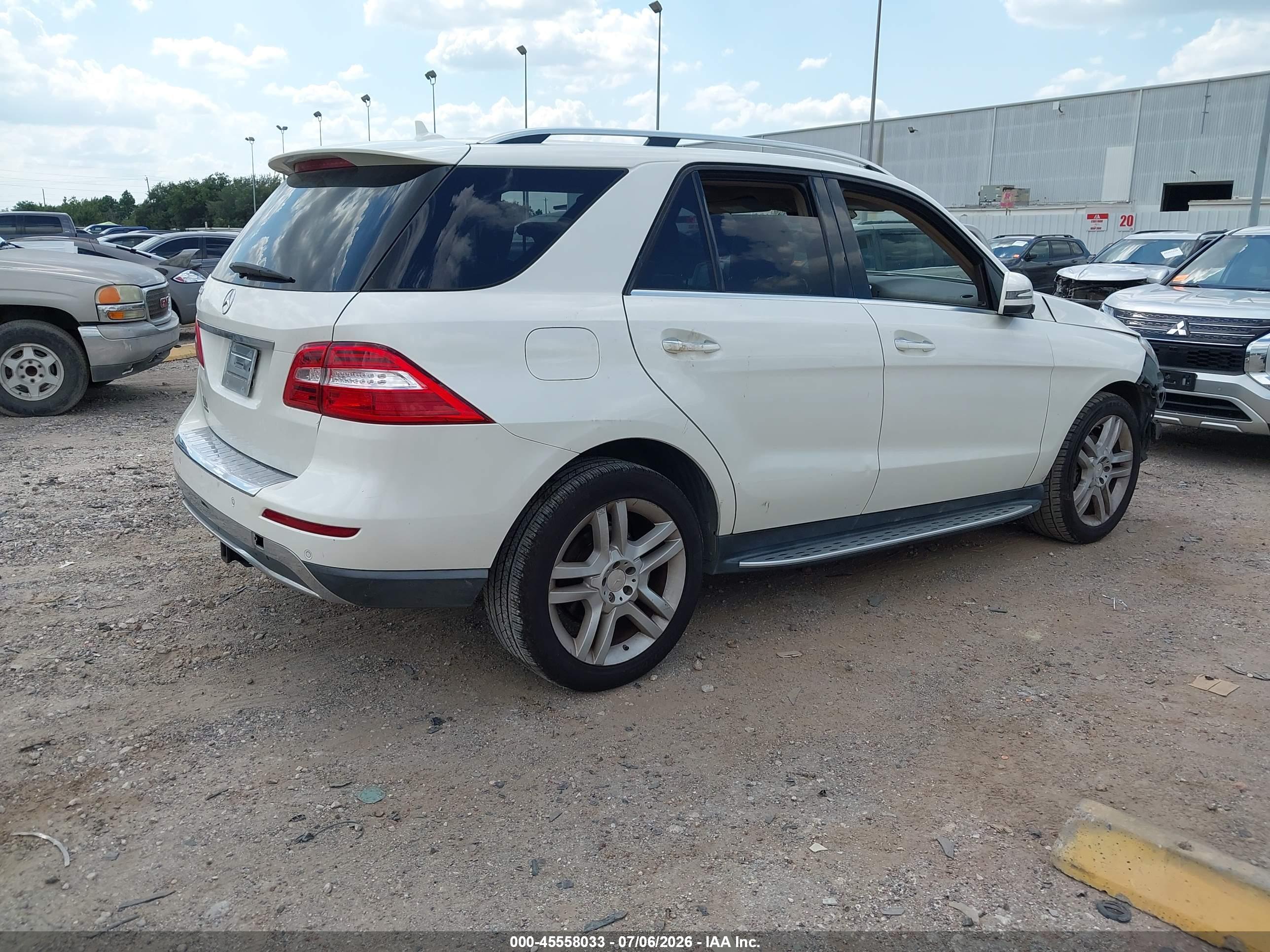 2013 MERCEDES-BENZ ML 350 ML350