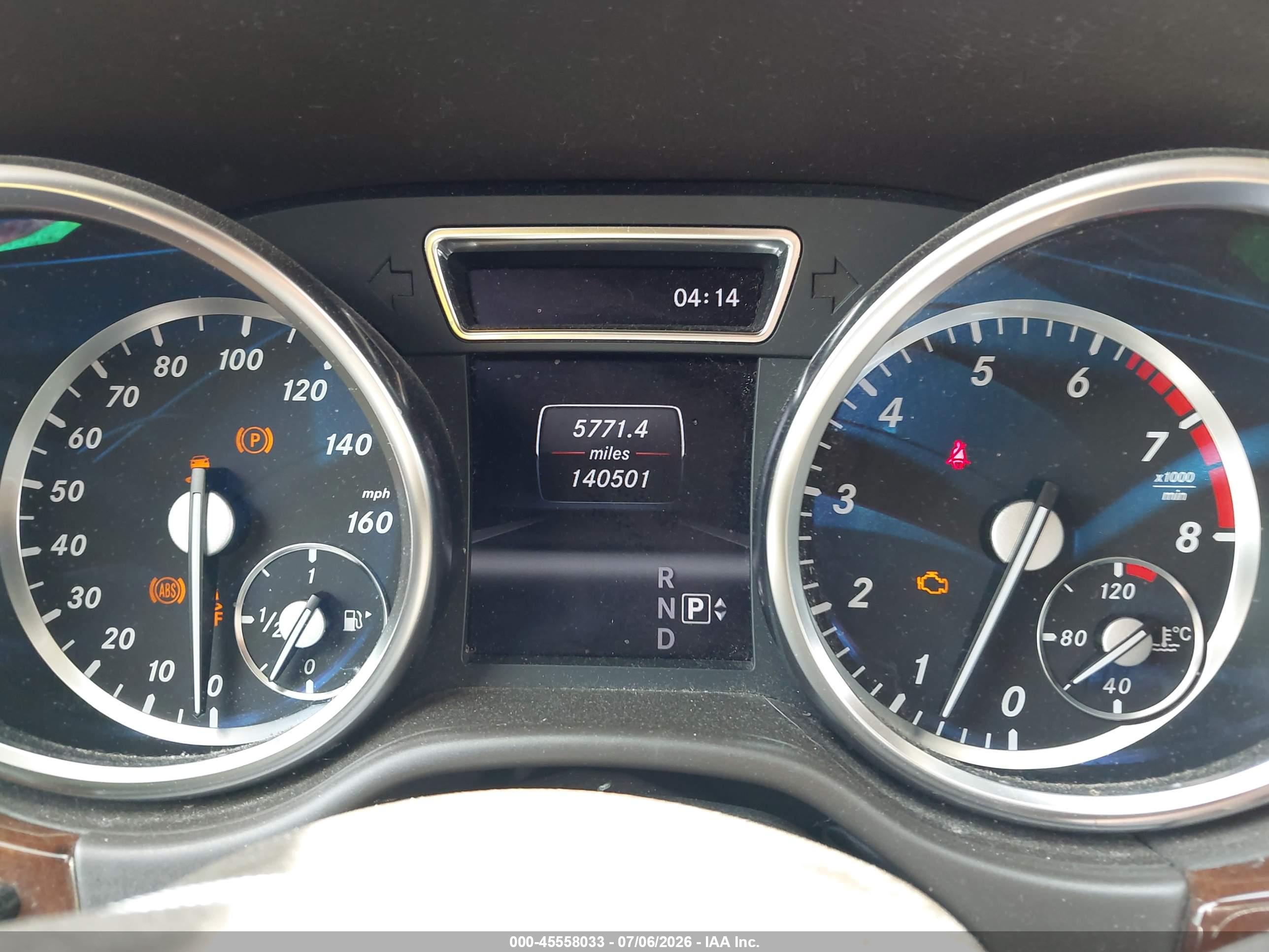 2013 MERCEDES-BENZ ML 350 ML350