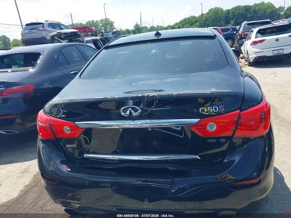 2016 INFINITI Q50 3.0T RED SPORT 400