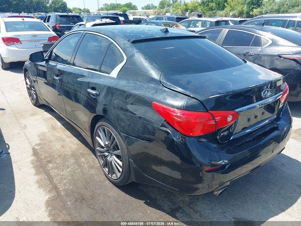 2016 INFINITI Q50 3.0T RED SPORT 400