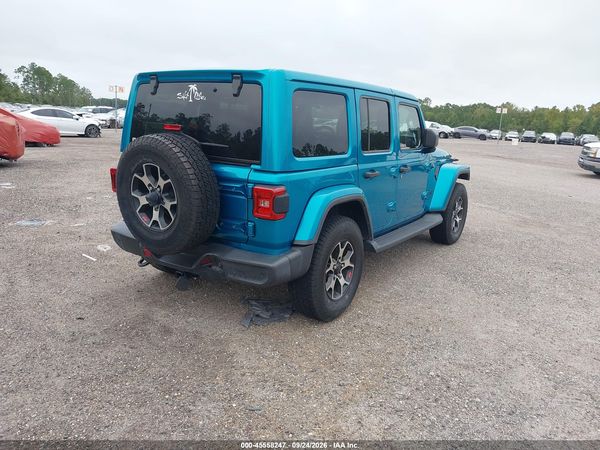 2020 JEEP WRANGLER UNLIMITED SAHARA ALTITUDE 4X4 — I4