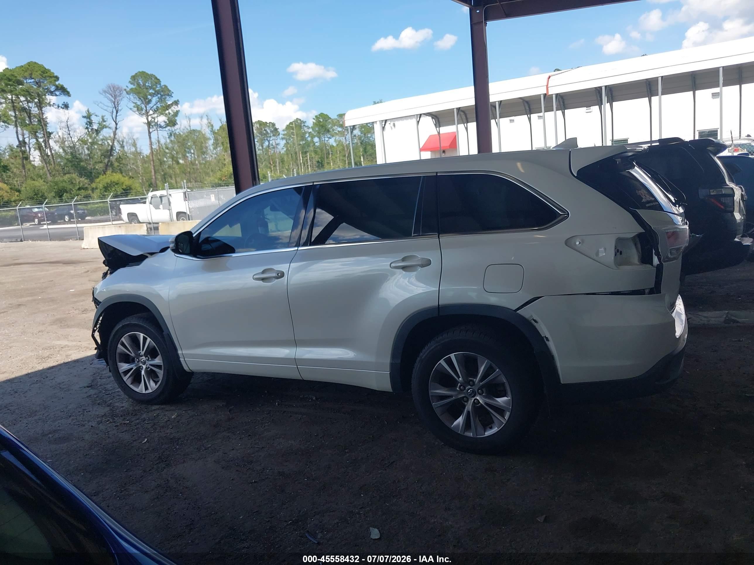 2016 TOYOTA HIGHLANDER LE PLUS V6