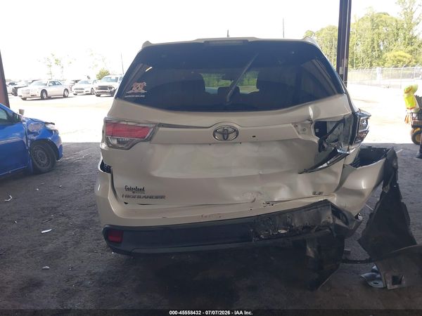 2016 TOYOTA HIGHLANDER LE PLUS V6