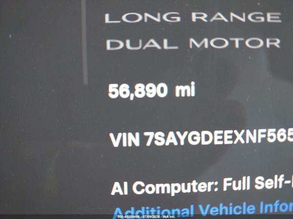 2022 TESLA MODEL Y