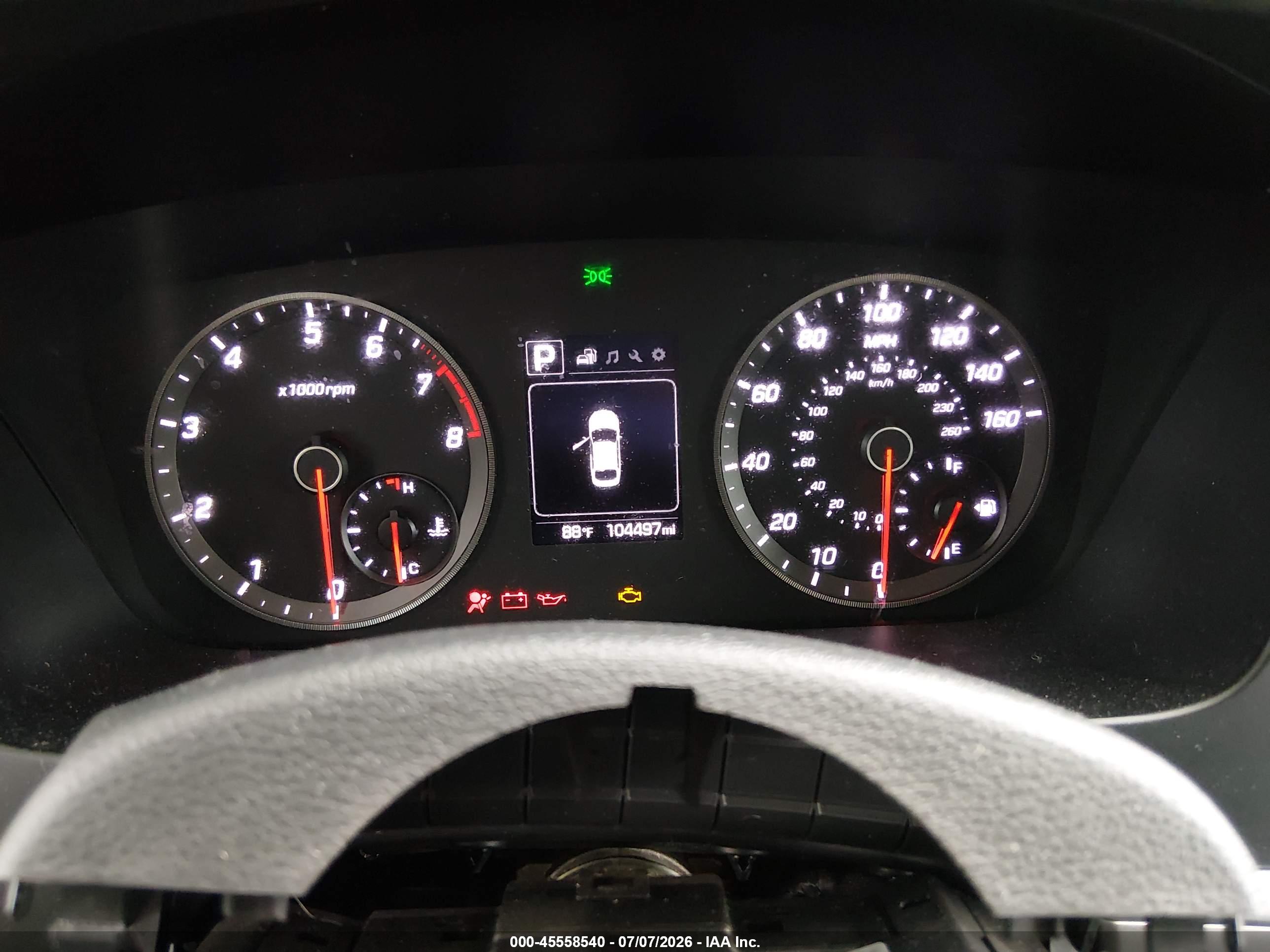 2017 HYUNDAI SONATA
