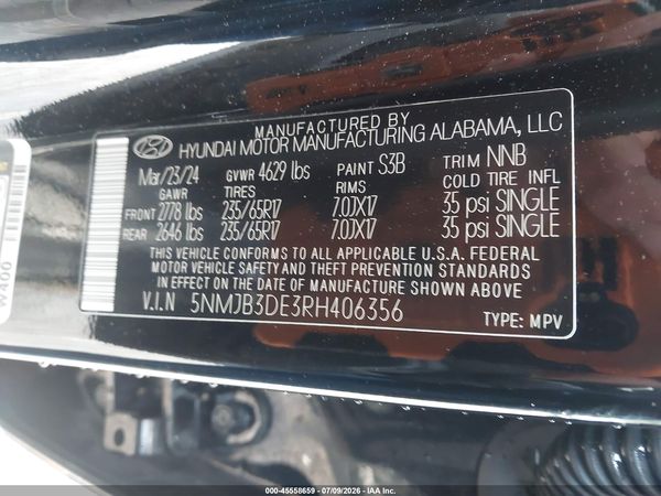 2024 HYUNDAI TUCSON SEL