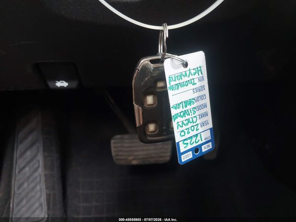 2020 CHEVROLET SILVERADO 1500 4WD  SHORT BED RST — I11