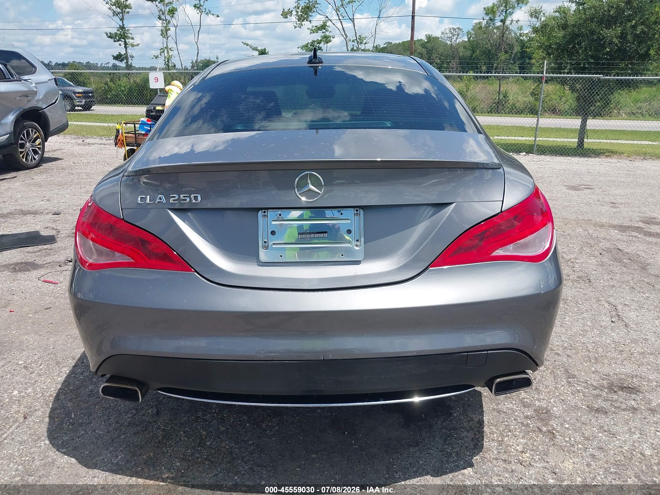 2015 MERCEDES-BENZ CLA 250 CLA250
