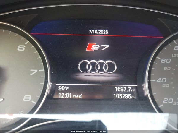 2017 AUDI S7 4.0T PREMIUM PLUS