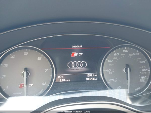 2017 AUDI S7 4.0T PREMIUM PLUS