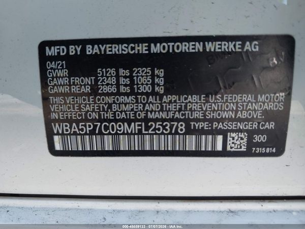 2021 BMW 330E