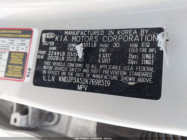 2019 KIA SOUL +