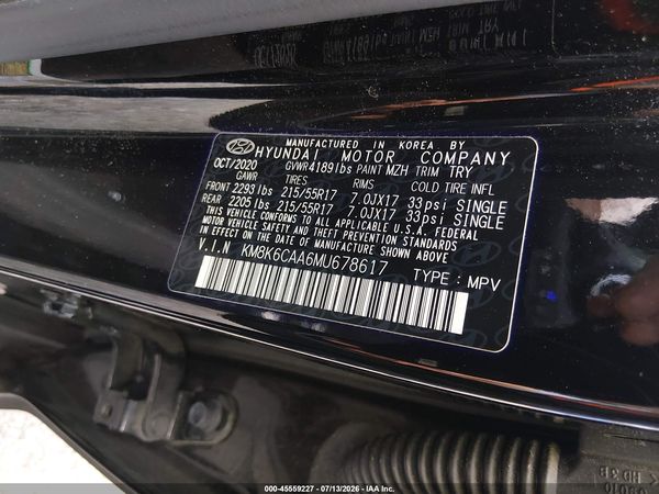2021 HYUNDAI KONA SEL PLUS