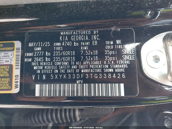2026 KIA SPORTAGE EX