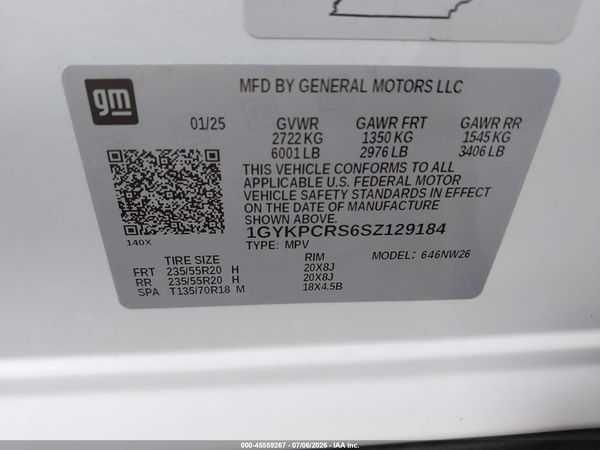 2025 CADILLAC XT6 FWD PREMIUM LUXURY