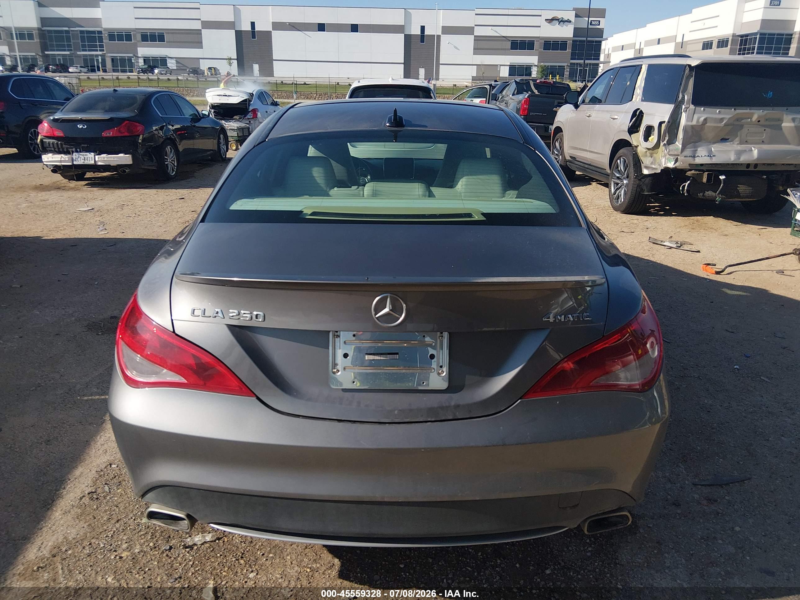 2016 MERCEDES-BENZ CLA 250 4MATIC