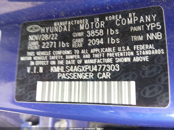 2023 HYUNDAI ELANTRA SEL