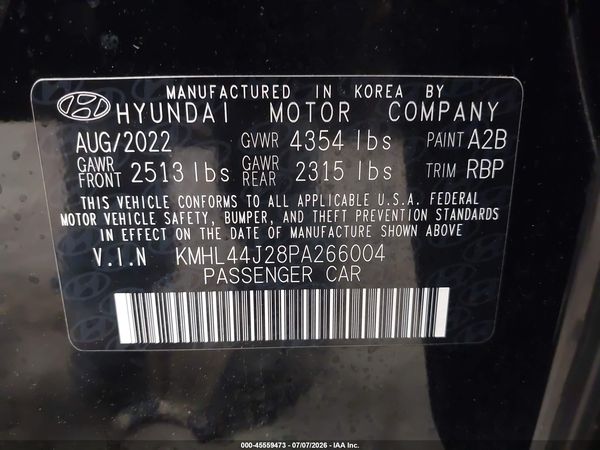 2023 HYUNDAI SONATA SEL PLUS