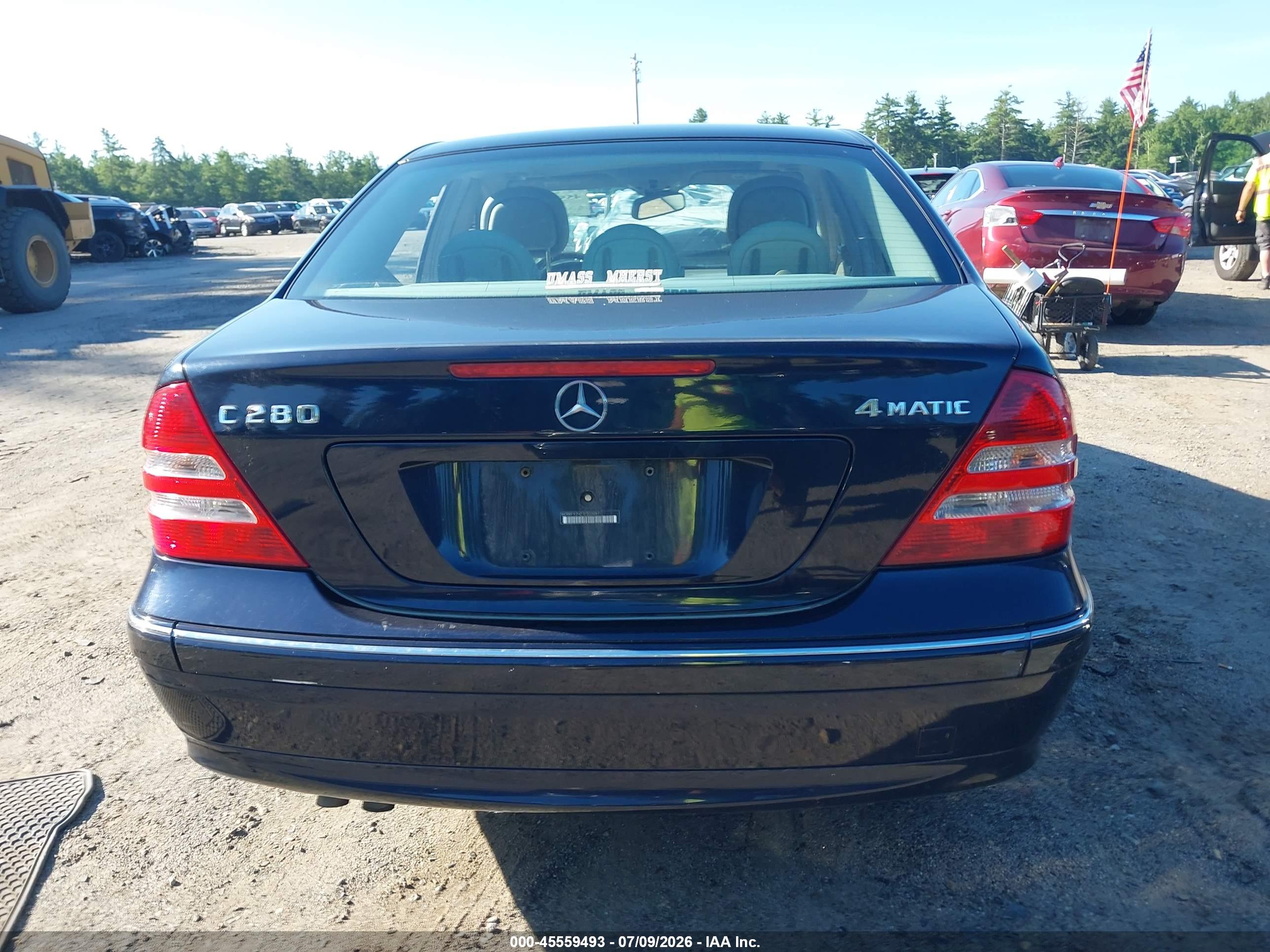 2007 MERCEDES-BENZ C 280 C280 4 MATIC