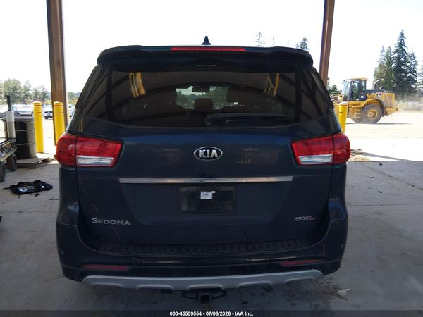 2016 KIA SEDONA SX LUXURY