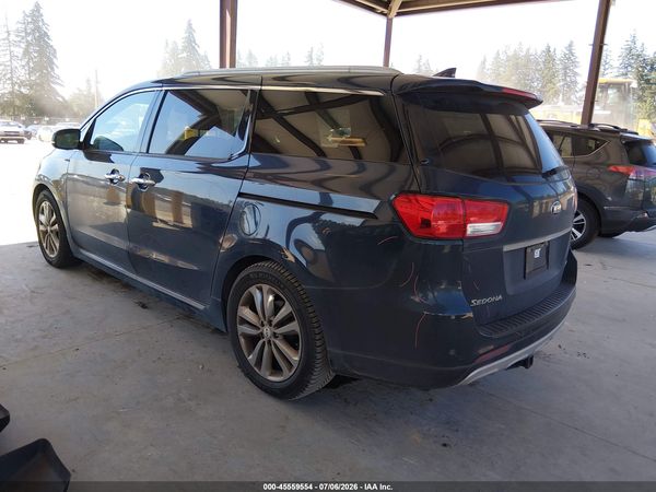2016 KIA SEDONA SX LUXURY