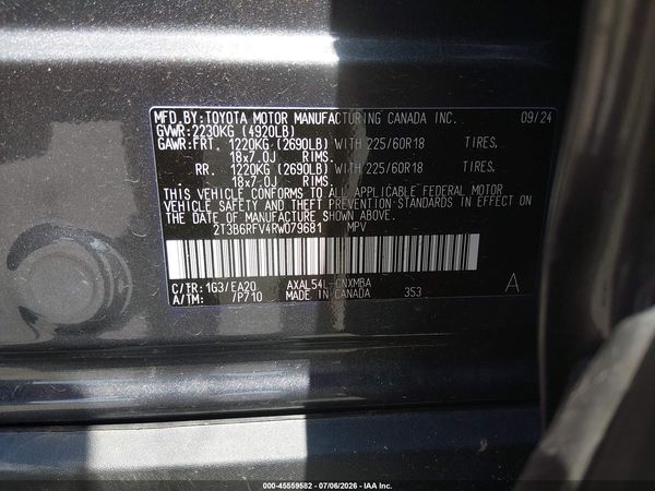 2024 TOYOTA RAV4 HYBRID XLE PREMIUM