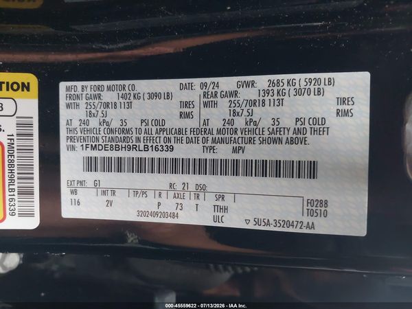 2024 FORD BRONCO OUTER BANKS