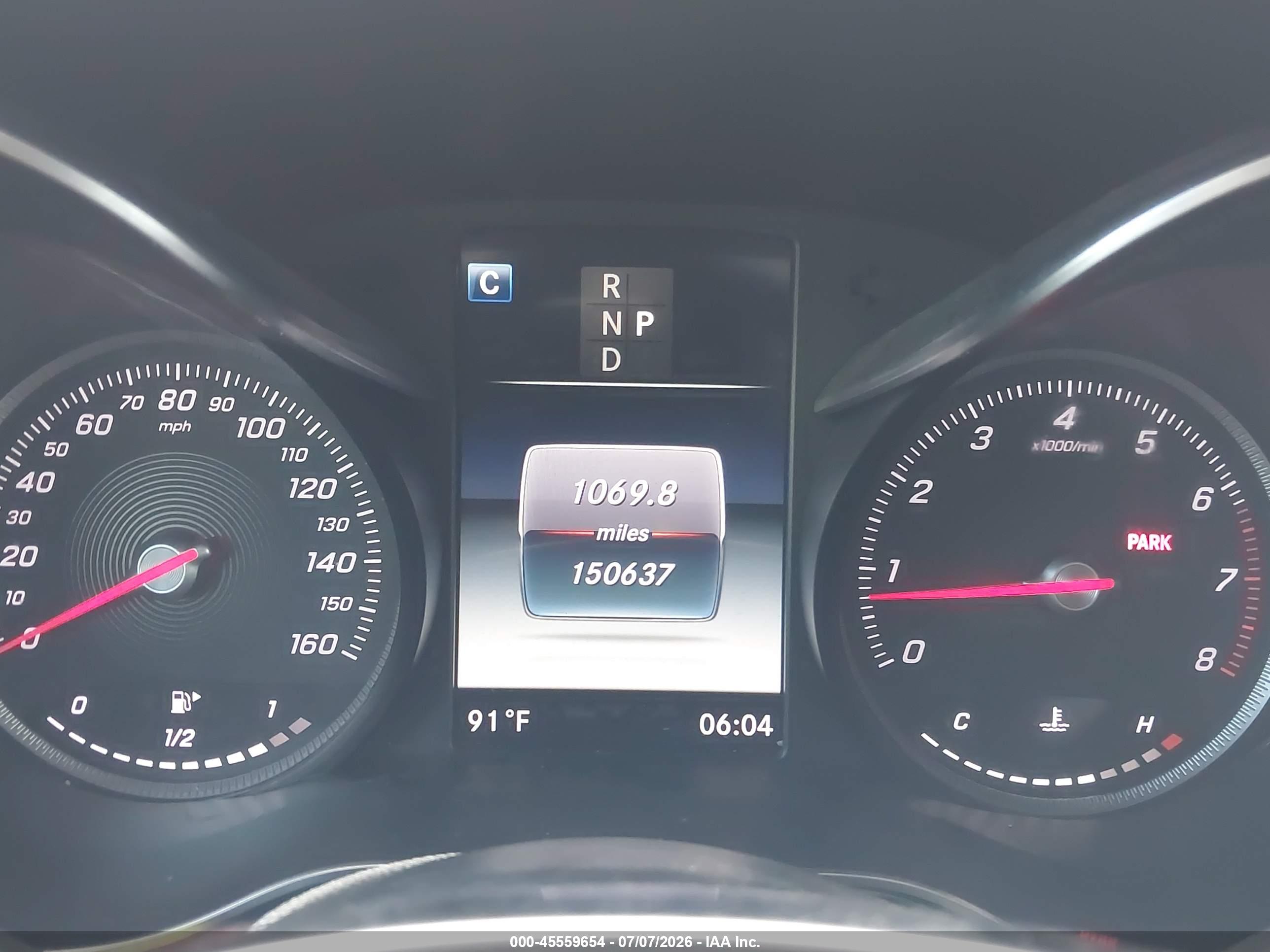 2019 MERCEDES-BENZ GLC 300 4MATIC