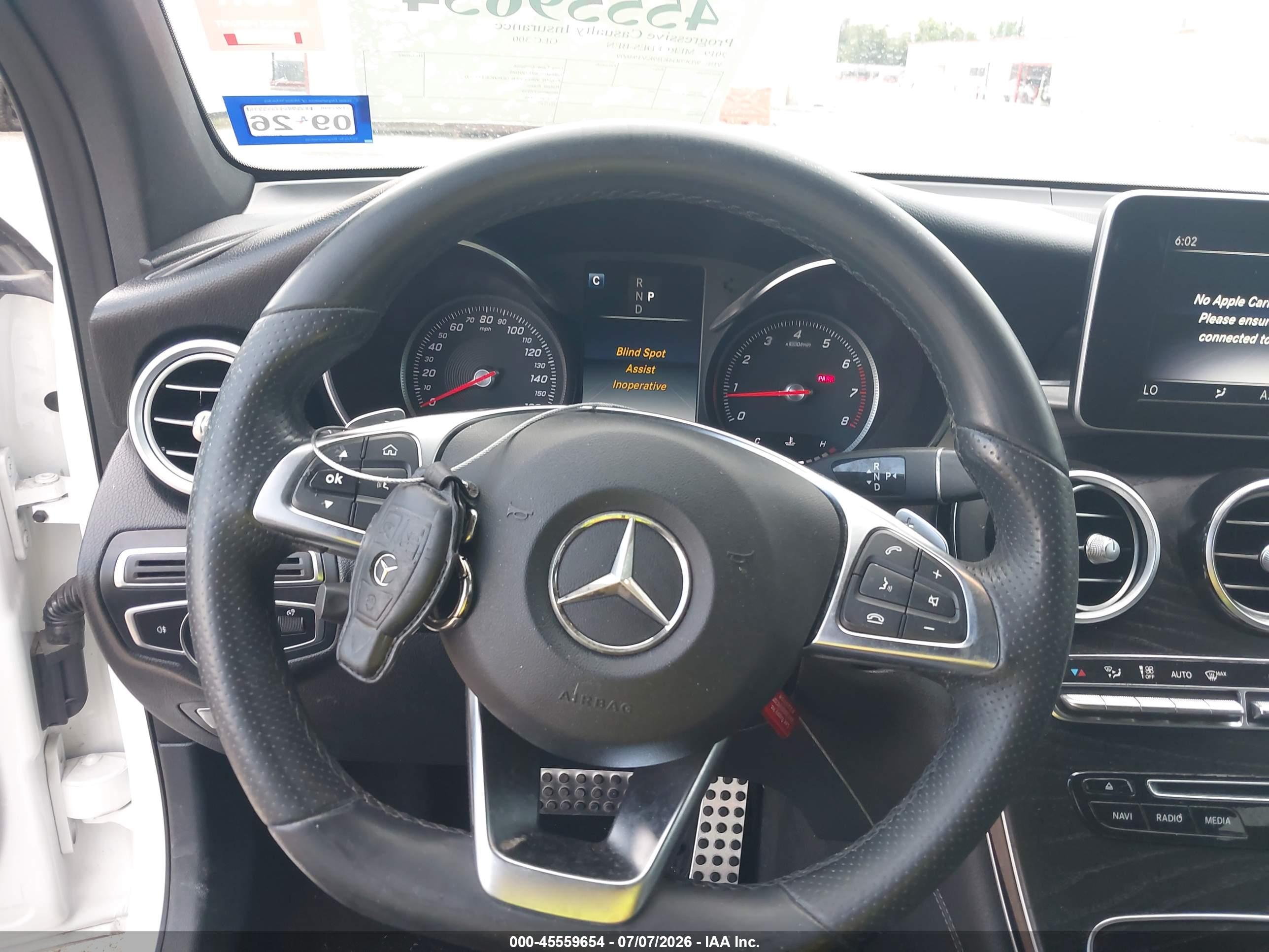 2019 MERCEDES-BENZ GLC 300 4MATIC