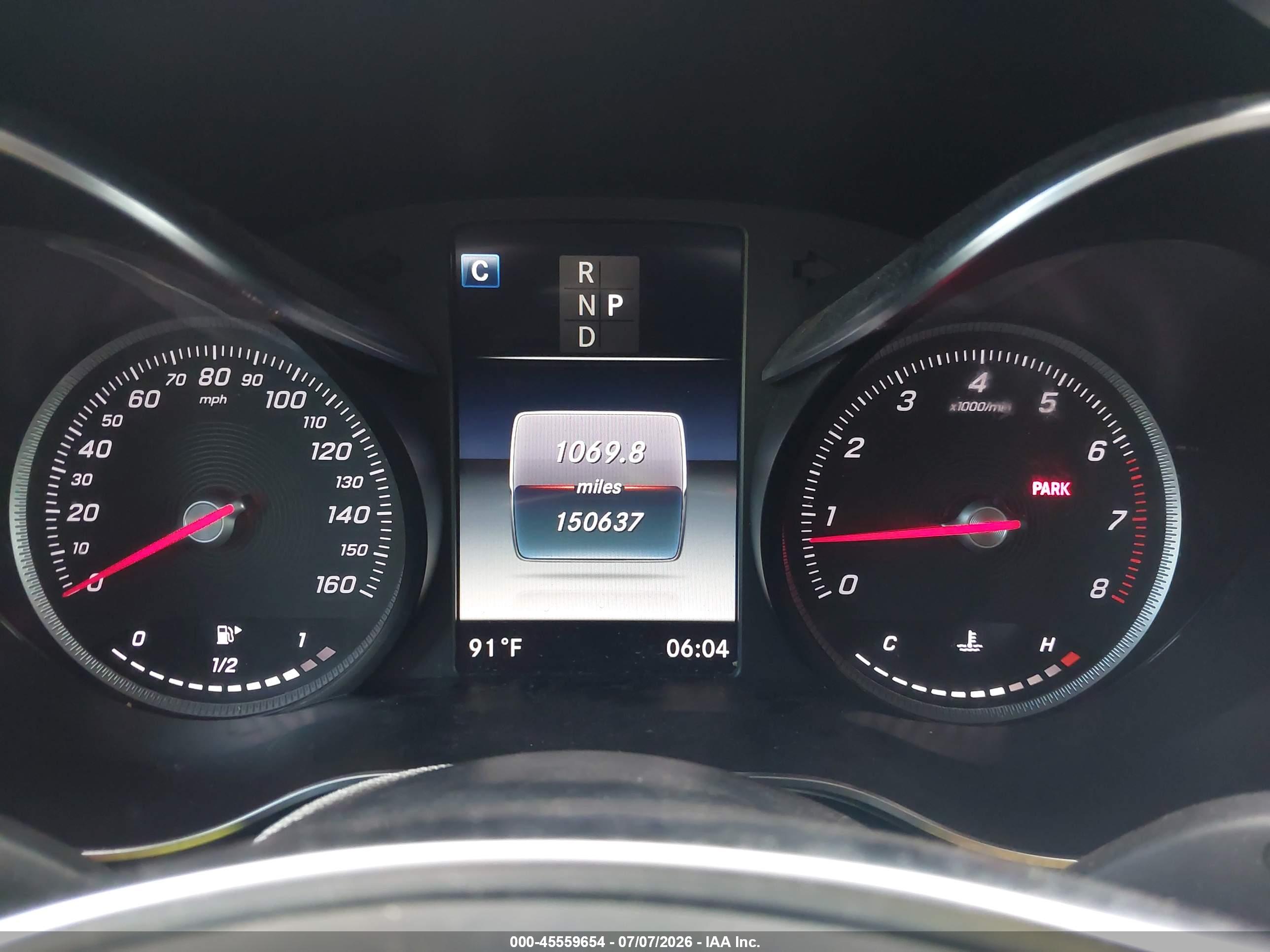 2019 MERCEDES-BENZ GLC 300 4MATIC
