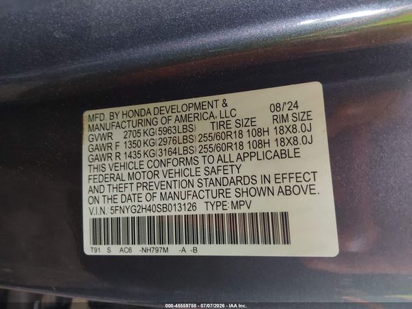 2025 HONDA PILOT EX-L