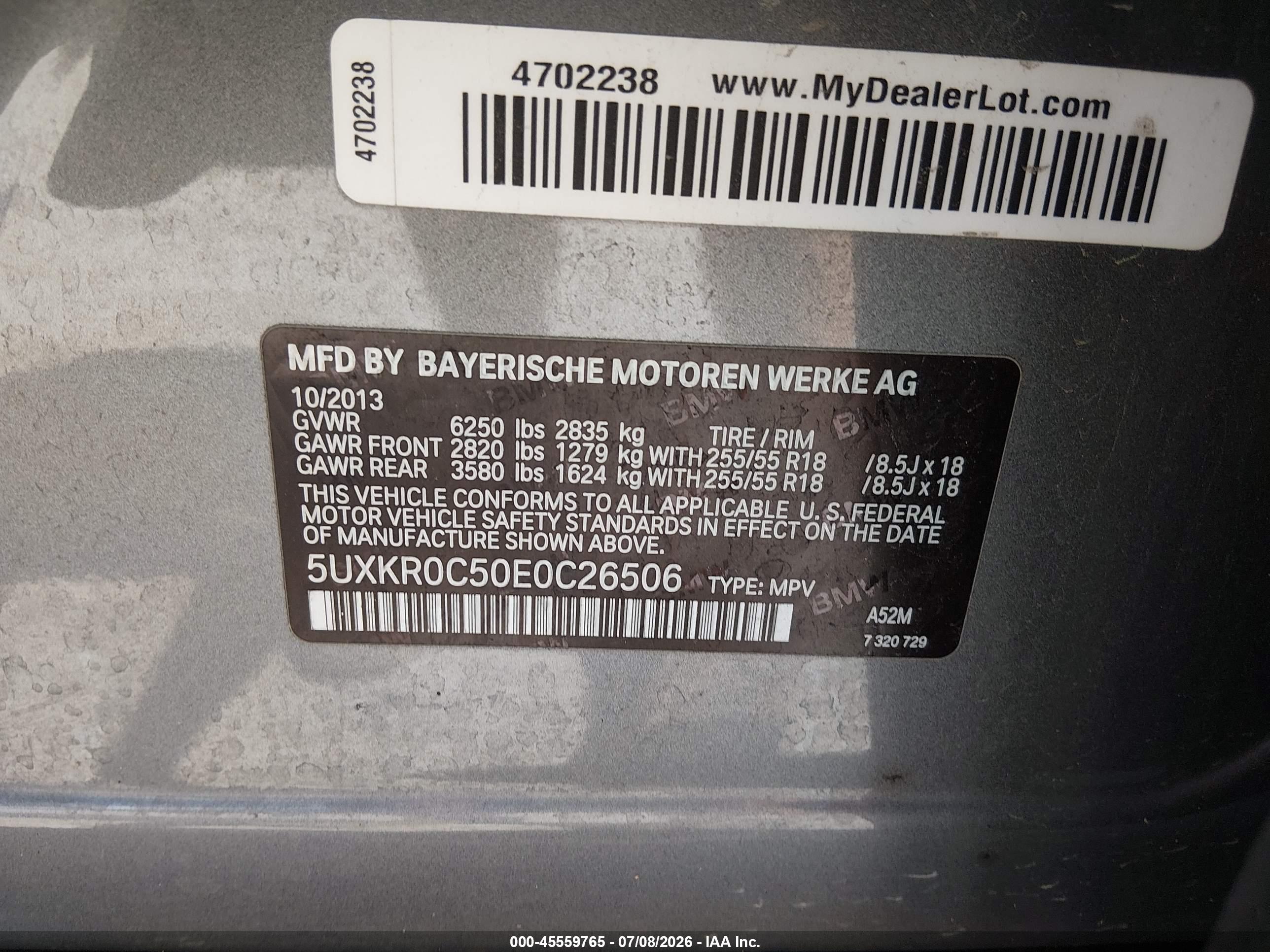 2014 BMW X5 XDRIVE35I