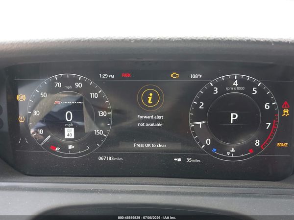 2020 LAND ROVER RANGE ROVER VELAR P250 R-DYNAMIC S
