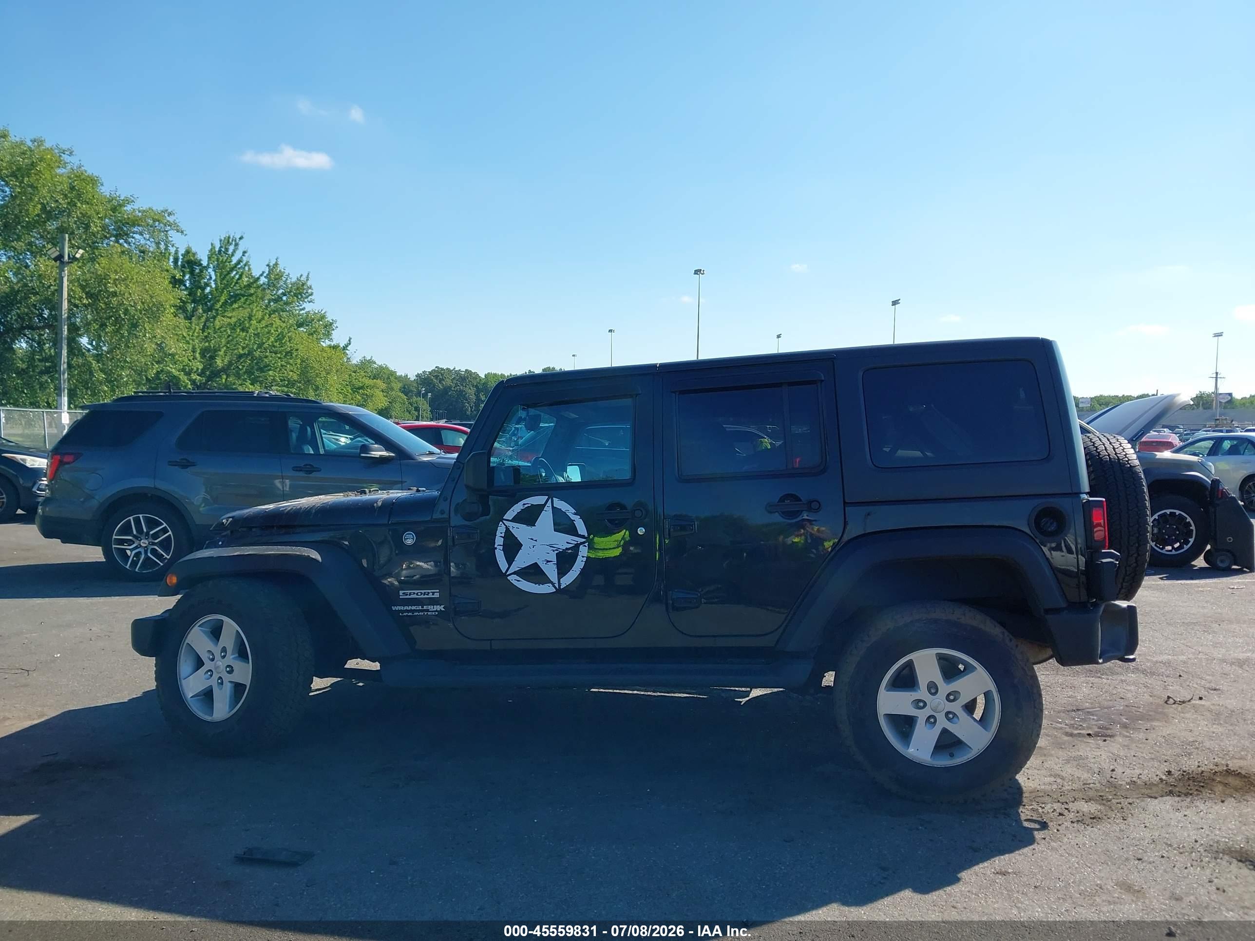2018 JEEP WRANGLER JK UNLIMITED SPORT S 4X4