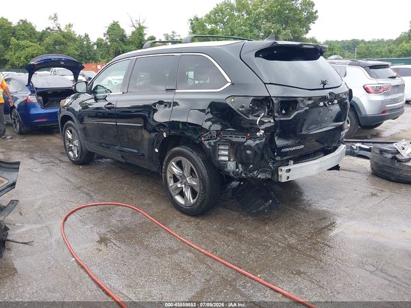 2017 TOYOTA HIGHLANDER LIMITED PLATINUM