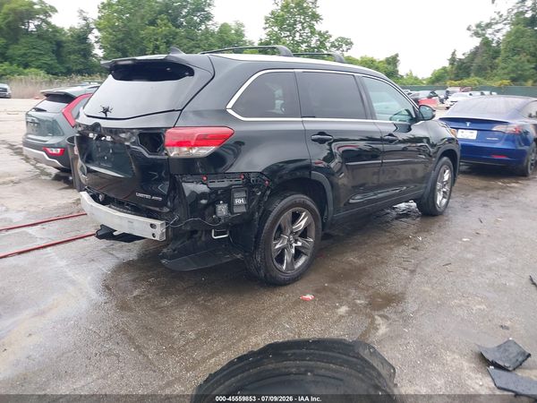 2017 TOYOTA HIGHLANDER LIMITED PLATINUM