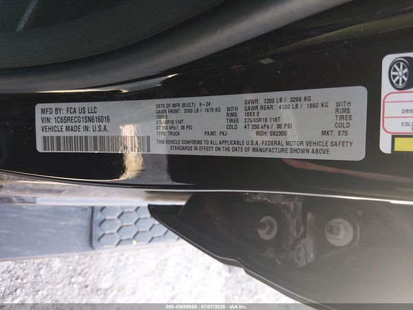 2025 RAM 1500 TRADESMAN  4X2 6'4 BOX