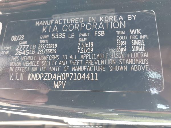 2023 KIA SPORTAGE PLUG-IN HYBRID X-LINE PRESTIGE