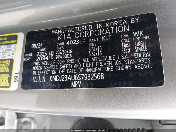 2025 KIA SOUL LX