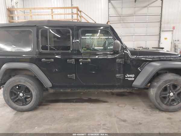 2018 JEEP WRANGLER UNLIMITED SPORT S 4X4