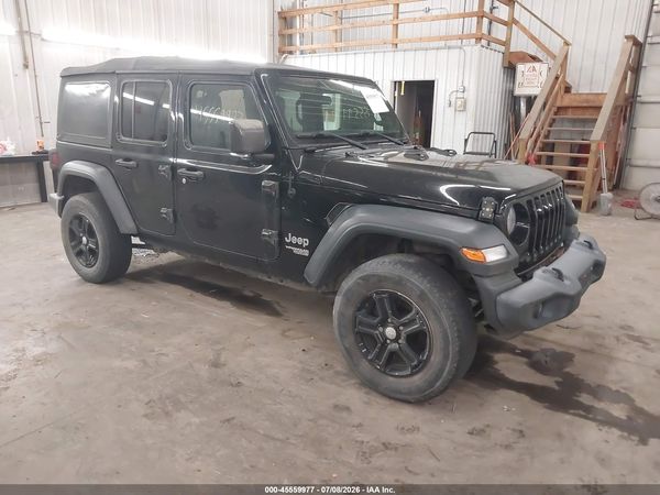 2018 JEEP WRANGLER UNLIMITED SPORT S 4X4