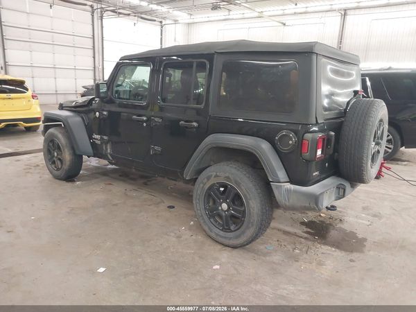 2018 JEEP WRANGLER UNLIMITED SPORT S 4X4