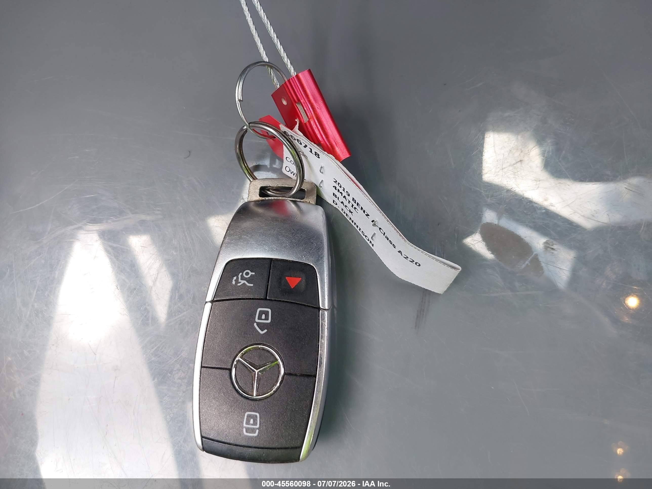 2019 MERCEDES-BENZ A 220 4MATIC