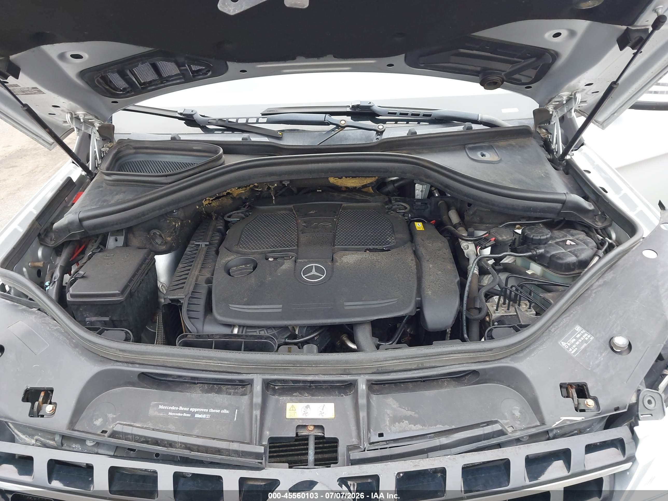 2014 MERCEDES-BENZ ML 350 ML350 4-MATIC